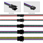 2 3 4 5 6 Pin JST SM LED Connector Cable 3A 5A Male Female Plug Wire Connector For Pixel Light WS2812 Led Strips Driver Battery