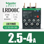 Schneider Electric LRD Series Thermal Overload Relay LAD7B106C Models LRD01/3/5/6/7/8/10/12/14/16/21/22/32C for Electrical Contr