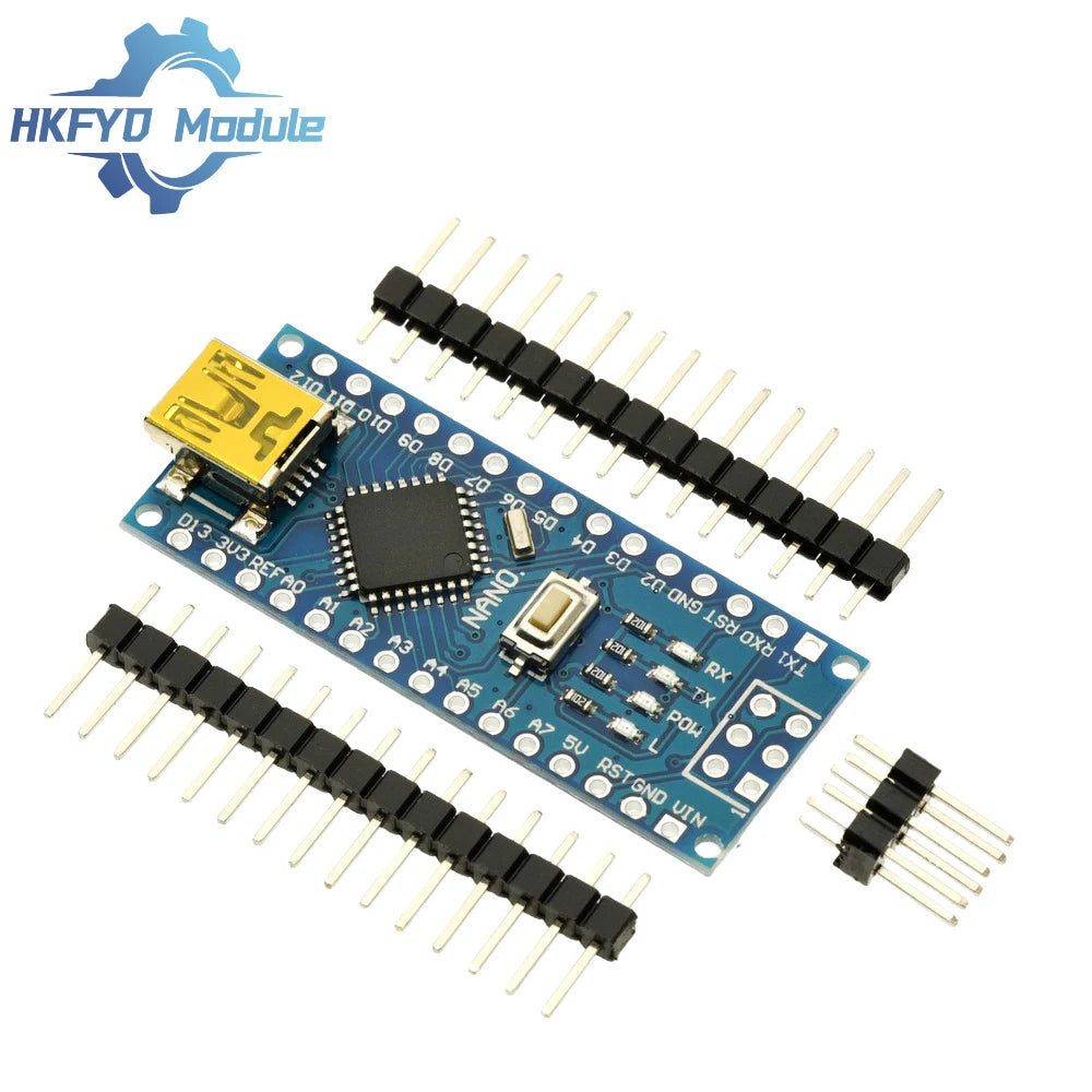 1-10pcs Nano 3.0 Compatible Controller – Arduino Bootloader, CH340 Chip, 16MHz ATMEGA328P/PB with Multi USB Interface
