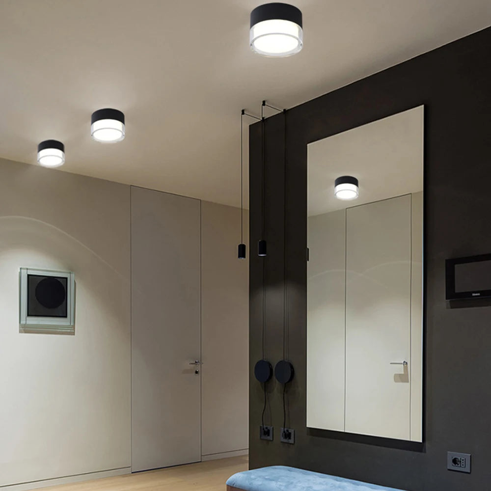Led Surface Downlight 3CCT Tuya Bluetooth/ Zigbee Matter Fixtures Lighting Indoor Smart Lamp Lighting