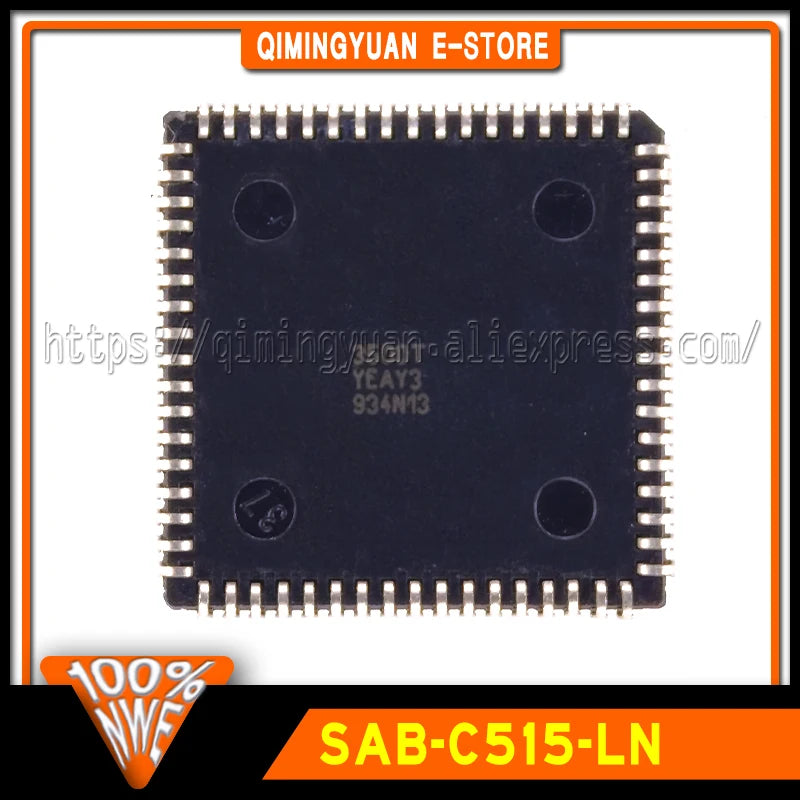 1~20PCS/LOT SAB-C515-LN PLCC68 8-bit microcontroller chip based on 8051 cores 100% New Spot stock