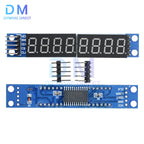 8 Digit Bit MAX7219 Digital Tube Display Module Board 7 Segment Digital LED Display for 3.3V 5V STC51/AVR/STM32