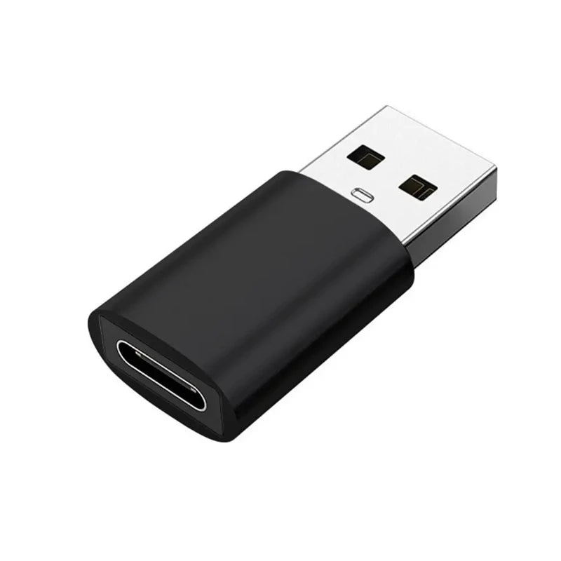 Type-c Female To USB 3.0 Male Adapter Charging Data Cable Connector For iPhone Samsung Huawei Phone Ipad Laptop USB-C Earphone