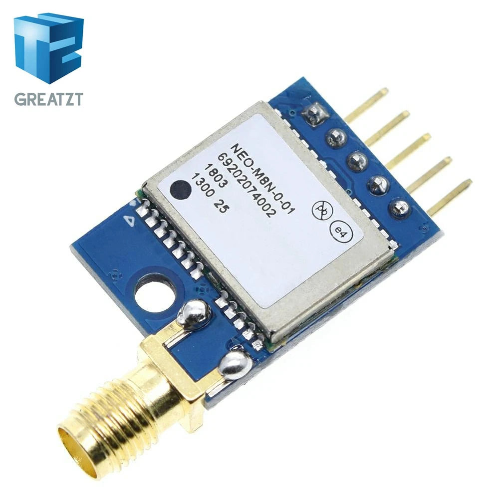 GREATZT Neo-6m Neo-7m Double Sided Gps Mini Module Neo-m8n Satellite Positioning Microcontroller Scm Mcu Development Board