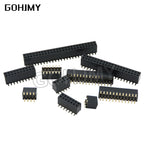 10PCS SMT 1.27mm 1.27 Double Row Female Breakaway PCB Board Pin Header socket Connector Pinheader 2*5 2*10 2*8 2*7 2*20 2* 3-50P