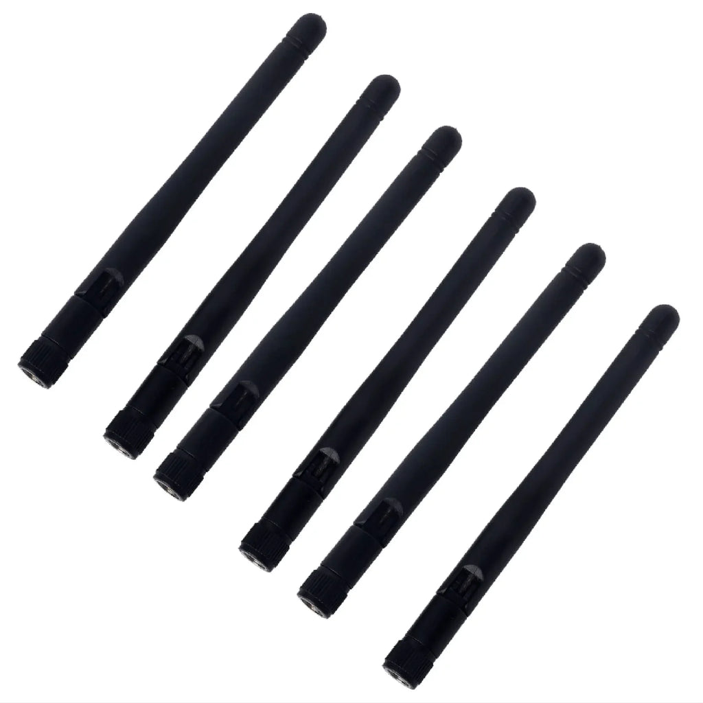 2pcs 2.4G 3DB Bluetooth Wifi Security Monitoring Security Module Routing Network Card Small Folding Glue Stick Antenna