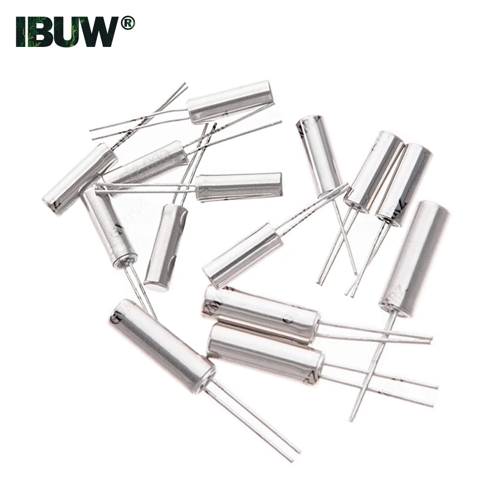 2*6 Cylindrical Crystal Oscillator 2x6 6/8/12/16/20/24/25/27 New Oscillator 32.768K 2*6 3*8