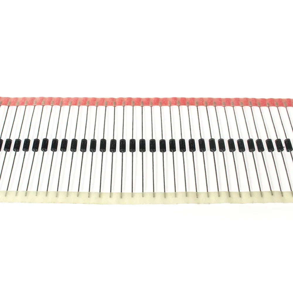 50PCS Diode Rectifier FR107 FR157 FR207 FR307 HER108 UF4007 DO-41 HER208 RL207 DO-15 A-3A 1KV Diodes Electronic Components