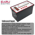 EARU Intelligent Controller 4-20mA 0-10V 0-5V Input With 4 Ways Relay Water Oil Liquid Level Temperature Pressure Transmitter