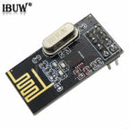 CH340T USB to Serial Port Adapter Board + 2.4G NRF24L01+ Wireless Module For Arduino