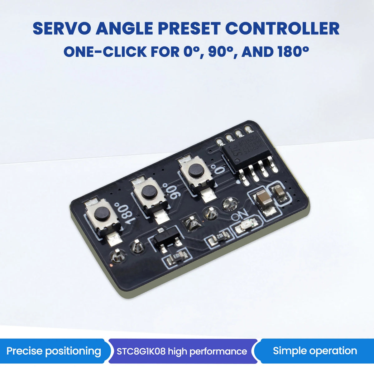 1PC Servo Motor Angle Test Module +1PC SG90 180 Degree Servo Motor For Arduino Robot DIY Electronic Components