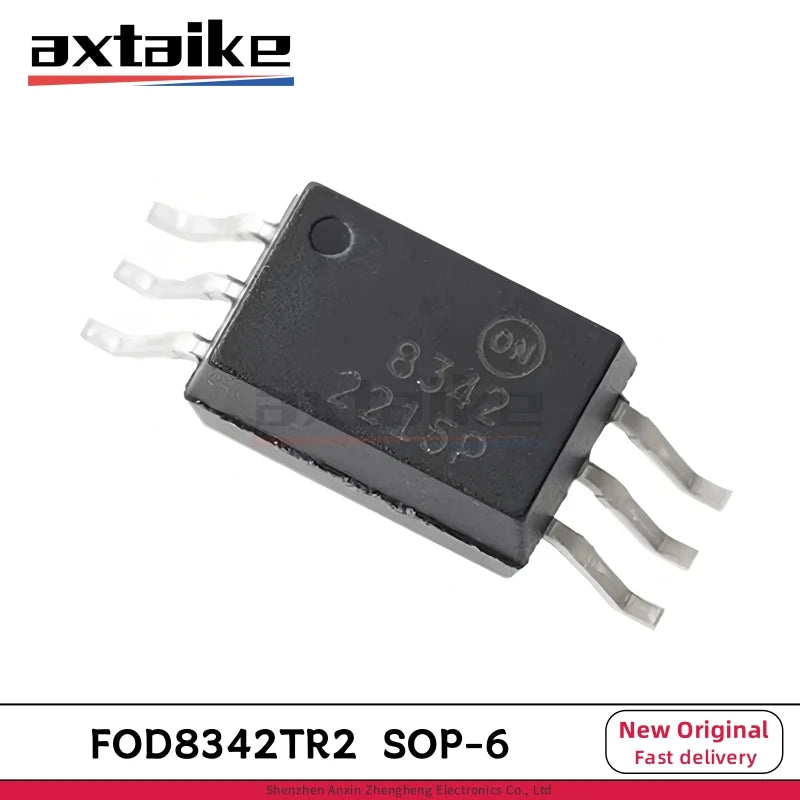 5/10/20PCS FOD8342TR2 FOD8342 8342 SOP-6 SMD 3A Output Current High Speed Gate Drive Optocouplerin IC Chip