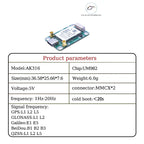 UM982 Module GNSS Full-Frequency Centimeter-level Low-power High-precision RTK Differential Direction Finding UAV GPS Module