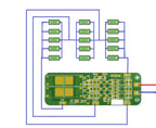 Smart BMS 3S 20A 12V 18650 Li-ion Lithium Battery Charger Protection Balance Board With Balancers Equalizer