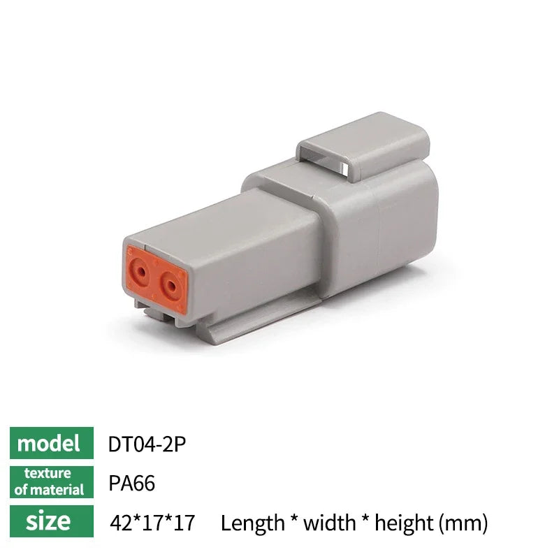 588pcs Deutsch Type Connector Kit Waterproof Wire DT Series Connector set DT06 04 2/3 / 4 pin 6/8/12 pin Sealed Plug