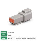 588pcs Deutsch Type Connector Kit Waterproof Wire DT Series Connector set DT06 04 2/3 / 4 pin 6/8/12 pin Sealed Plug