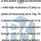 ADXL345 Alternative GY-346 Sensor Module - ADXL362/ADXL346 I2C/SPI Interface for Arduino Compatible