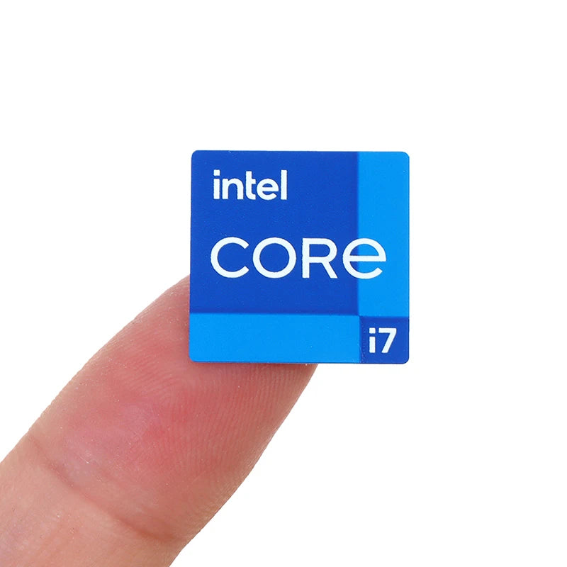5PCS1.8*1.8cm DIY Original 11 Generation Evo Certification Label Core I9 I7 I5 I3 Laptop Desktop Cpu Sticker