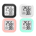 1PC Digital LCD Thermometer Hygrometer Indoor Room Mini Electronic Temperature Humidity Meter Sensor Gauge 4 Color for Home Baby
