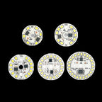 PwwQmm 10pcs/lot LED Chip 15W 12W 9W 7W 5W 3W No Need Driver AC 220V-240V SMD 2835 Cold Warm White Round Lamp Beads for Bulb