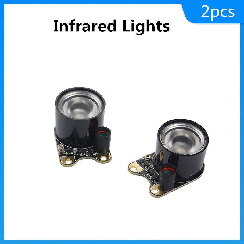 Raspberry Pi 4 Camera 5MP 1080P Night Vision Fisheye IR-CUT Camera Infrared Light OV5647 Webcam for Raspberry Pi 4B 3B+ 3B Zero