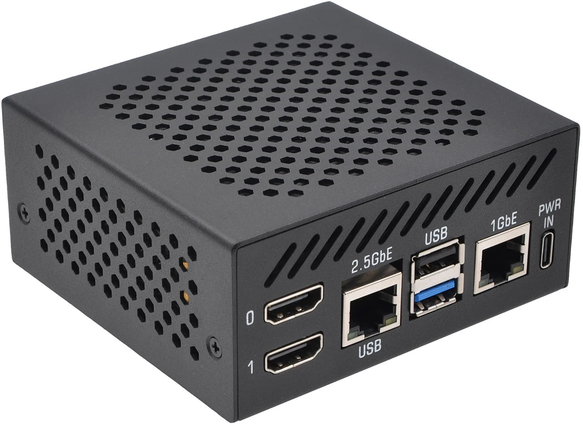 Raspberry Pi CM5 IO board NAS 2xNVMe dual Ethernet X1500