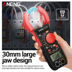 ANENG ST170 Clamp Meter Digital Multimeter Tester 500A AC Current AC/DC Voltage+B18 Highlight Voltage Tester Pen Electrician Set
