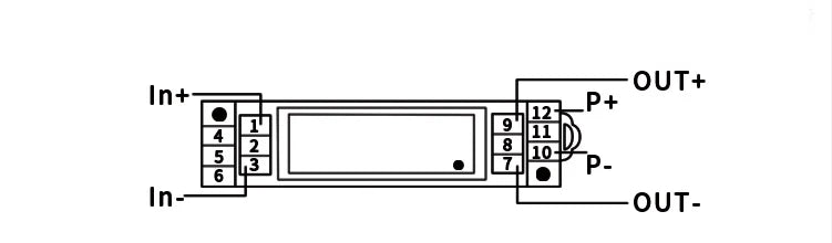 4-20mA 0-10V 0-5V RS485 Output 75mV 380V 1000V 1500V Input  DC Voltage Transducer Hall Voltage Sensor Transmitter Factory Sale