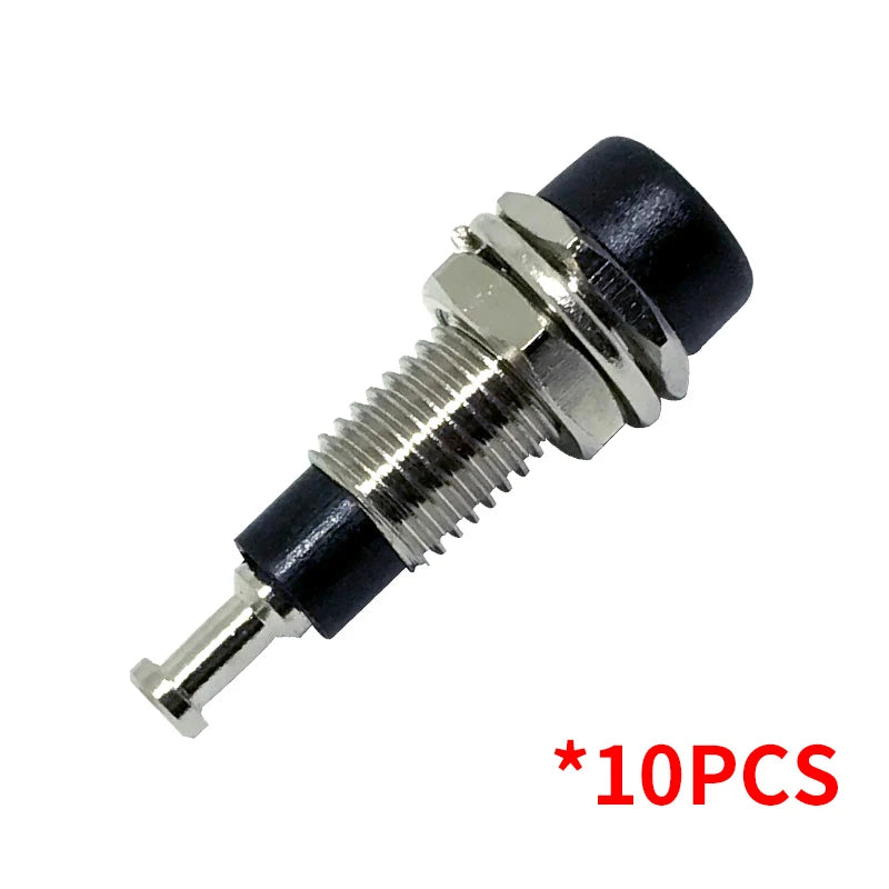 10/50/100PCS 2mm Banana Female Socket with Insulated Copper Terminal – Ideal for Panel Testing and Speaker Connections