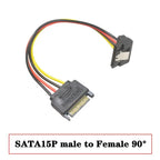 20cm Power 6Pin 8Pin 4Pin 15Pin SATA Male to 4Pin IDE Molex Female 15Pin SATA Female Power Cable Computer Cable 6Pin To 8Pin