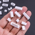 100PCS/50Pcs JST PH2.0mm Male Wire Connector Housing 2mm Pitch 2-10Pin Male Plug with Plastic Shell Pin Header for Electronics