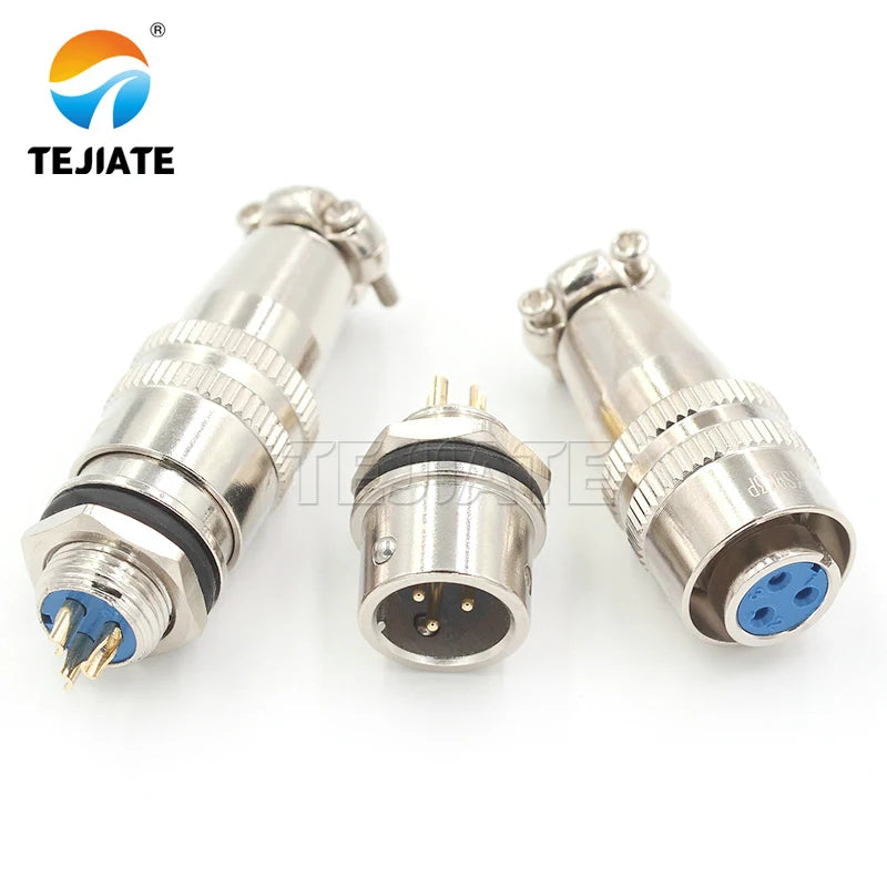 Small aviation plug XS8/9/10/12JK-2/3/4/5/6 core push-pull socket connector gold-plated 250v