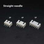 50Set/100Pcs JST XH2.54 Straight/Curved Header+Housing+Terminal Connector 2P/3/4/5/6/7-12Pin Right Angle 90°/180°Socket For PCB