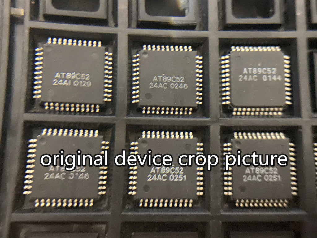 3pcs/lot Original  be of great Quality AT89C52 AT89C52-24AC MICROCONTROLLER, 8-BIT, FLASH, 8051 CPU, 24MHZ, CMOS, PQFP44