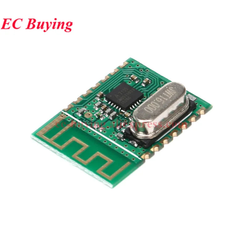 10Pcs/1pc MD7105-SY A7105 2.4G 2.4GHZ Wireless Transceiver Module 3.3V Similar CC2500 NRF24L01 500KHz Step FSK/GSK Modulation