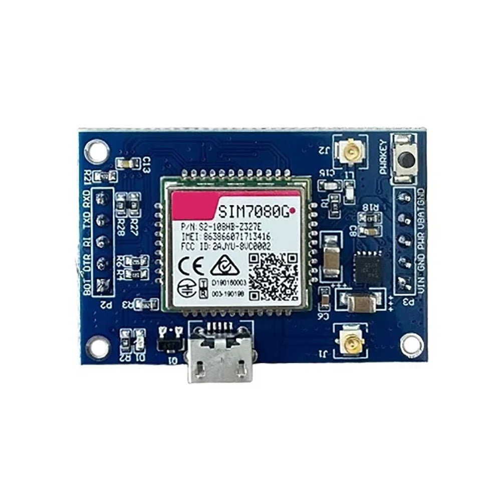 SIM7080G Global Communication NB-IOT CAT-M LPWA Module Board GNSS Expansion Core Board LTE GPS Antenna