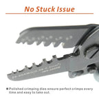 IWISS IWS-2820M Mini Micro Open Barrel Crimping Plier JAM MolexTyco JST Terminals and Connectors Mini Hand Crimper Tool