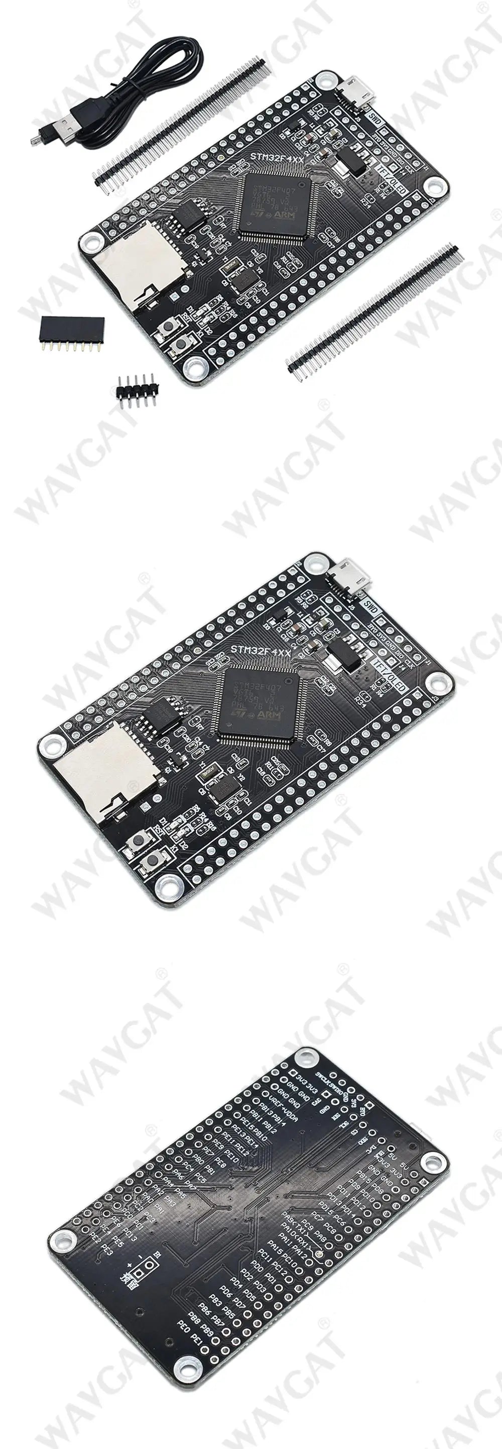 official STM32F407VET6 STM32F407VGT6 STM32 System Core Board STM32F407 Development Board F407 Single-Chip Learning Board
