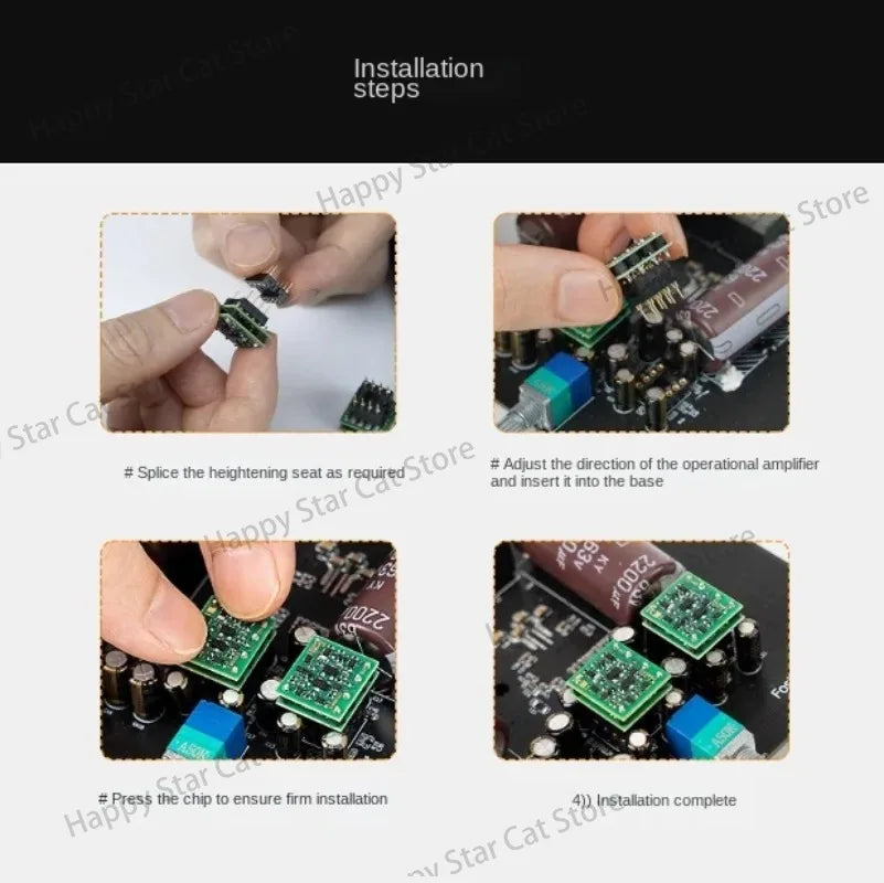 Brand new High quality SparkoS Labs SS3602 discrete operational amplifier chip imported from the United States SS3602