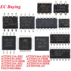 20Pcs/1pc ATTINY85 ATTINY85-20SU ATTINY SOIC-8 8KB 20MHz 8Bit Microcontroller SMD IC Chip ATTINY44A-SSUR ATTINY13A-SSU ATTINY10