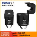 YHDC SCT010 Input 20A/50A/60A/80A Output 20mA/10mA/50mA/25mA/16.6mA/26.6mA/40mA/80mA 0.5% Current Transformer