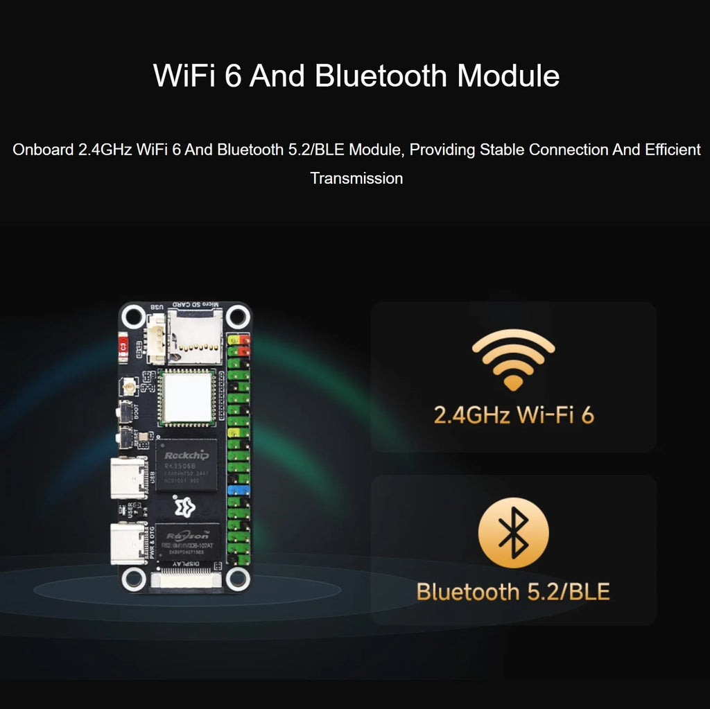 Luckfox Lyra Zero W Micro Linux Development Board RK3506B Chip Triple-core Arm Cortex-A7 And Arm Cortex-M0 Processors