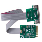 M.2 A+E KEY 2.5G Ethernet LAN Card RTL8111H Chip Single Port Network Card 10/100/1000Mbps M.2 RJ45 LAN Adapter for Windows Linux