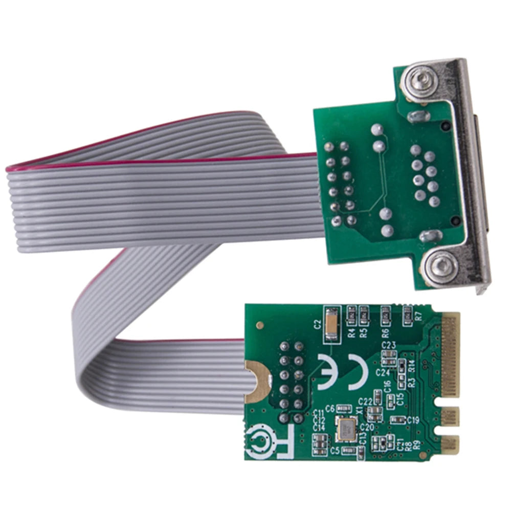 M.2 A+E KEY 2.5G Ethernet LAN Card RTL8111H Chip Single Port Network Card 10/100/1000Mbps M.2 RJ45 LAN Adapter for Windows Linux