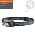 500 Lumen USB Rechargeable Headlamp Motion Sensor Bright LED Running Fishing Flash Head Lamp Headlight Infrared Sensor Light