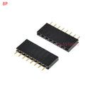 10PCS 2/3/4/5/6/7/8/10/12/16/20/40 Pin Single Row Straight Pin Female Header 2.54MM Pitch Connector Socket 2P/3P/4P/16P/20P/40P