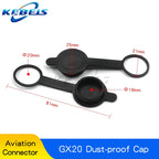 2Set GX12 GX16 GX20 2/3/4/5/6/7/8/9/10 Pin Male Female Butting Wire Cable Circular Aviation Socket Plug Panel Connector