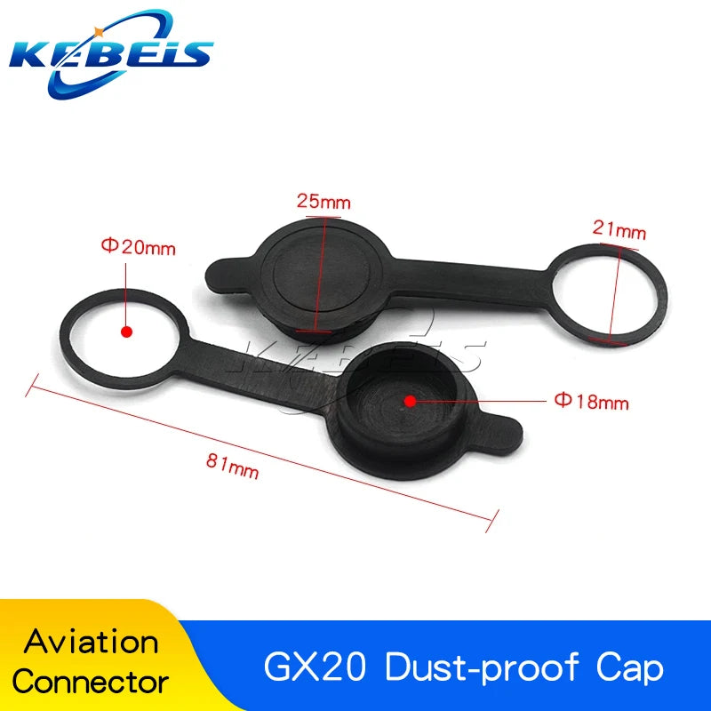 2Set GX12 GX16 GX20 2/3/4/5/6/7/8/9/10 Pin Male Female Butting Wire Cable Circular Aviation Socket Plug Panel Connector