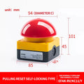 1/5/20Pcs Mushroom Button Self-Rest Switch Ball Pedal Hand Clap Judges Clap Light Trigger Button Waterproof Game Answer Buzzer