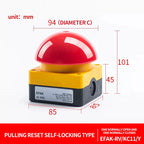 1/5/20Pcs Mushroom Button Self-Rest Switch Ball Pedal Hand Clap Judges Clap Light Trigger Button Waterproof Game Answer Buzzer